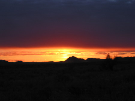 Sunset in Montana