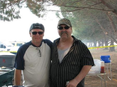 Mark Winslow and the late John Gailey(12/20/08
