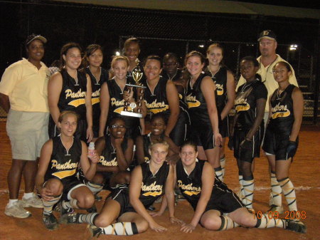 2008 2nd place Regional Champs Lady Panthers