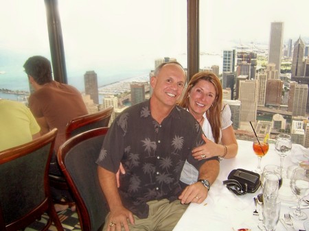 Dining at the Signature Room~Chicago 8/2008