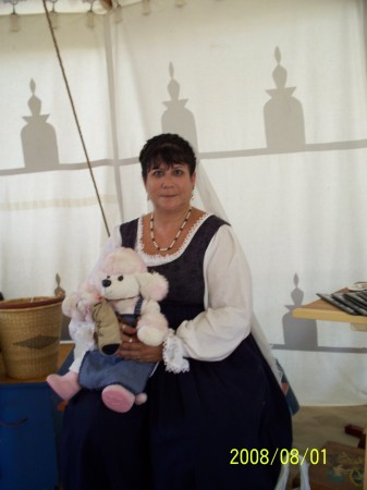 Me and Fifi at Pennsic 2008