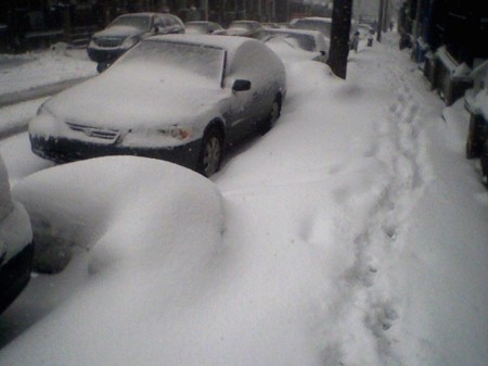 Snowstorm in Philadelphia