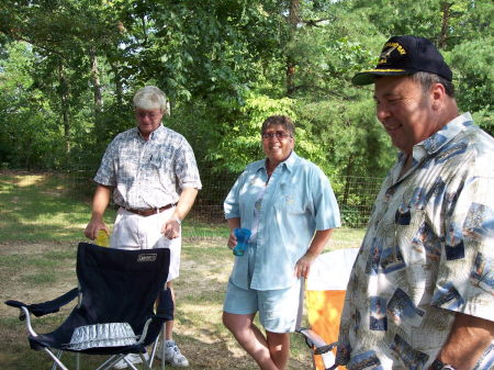 Lon Reed close up, and then Mary Ann Hampton