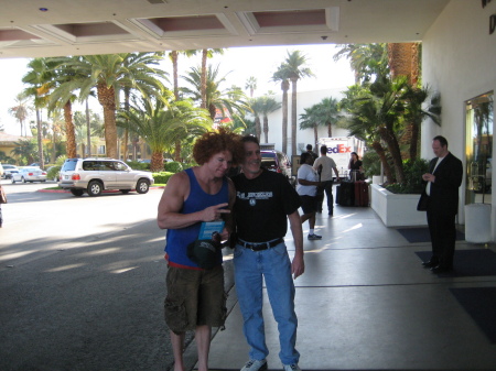 Myself and Carrot Top