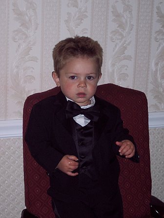 Gavin at my nieces wedding 2007