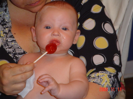 My first lollipop