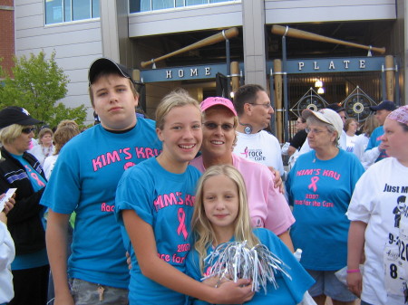 My Kids with My Sister Kimmy 2007 Race for the Cure