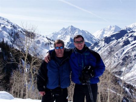 Skiing in Aspen with Holden 2005