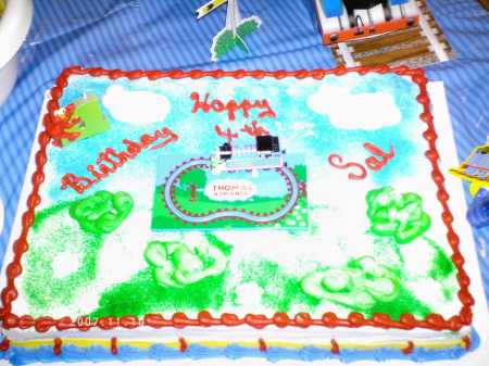MY SON'S 4TH BIRTHDAY CAKE