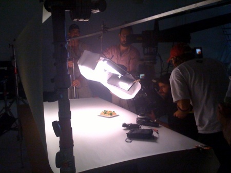 Shooting for Lean Cusine in Miami