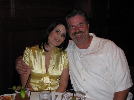 My wife and I - 2008 Company Holiday Party