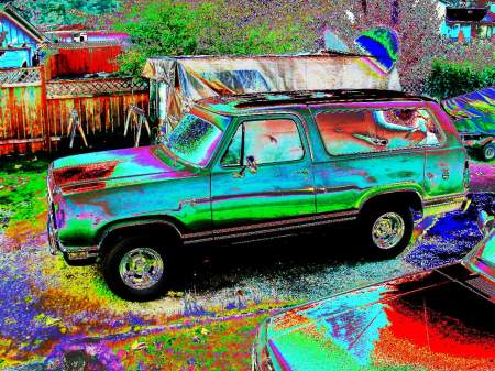 My truck on acid