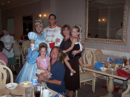 Cinderella dinner at Disney 2007