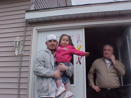 My Son Mike and granddaughter Makayla 4/07
