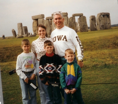 Joe & Family in England 1997