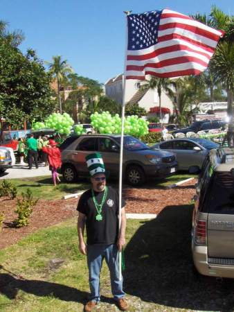 Me at the St.parade Patrick's Day parade