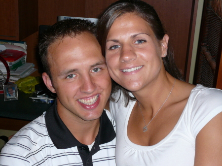 Jayme and her fiance Jono