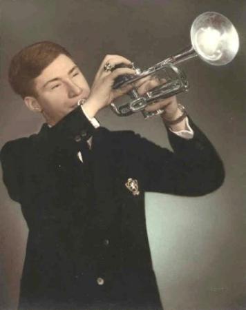 1968 Alan and his Getzen 900S Severinsen Trumpet