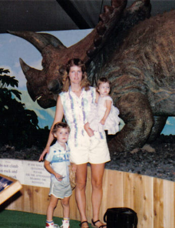 Annette, Alan and Adrienne July 1988