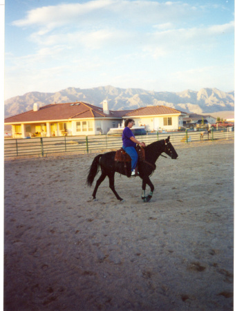 Muriah is my Tennessee Walker mare.