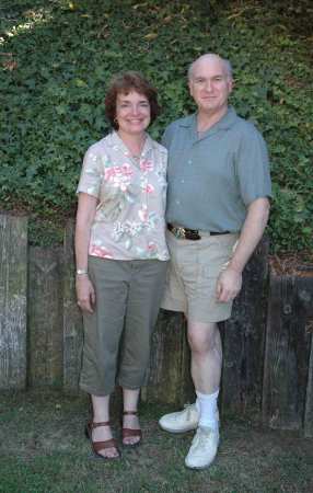 My wife Amanda and I 2005