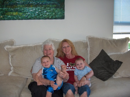 Mother in law, grand kids, and I