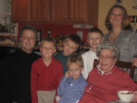 Family with Grandma Christmas 07