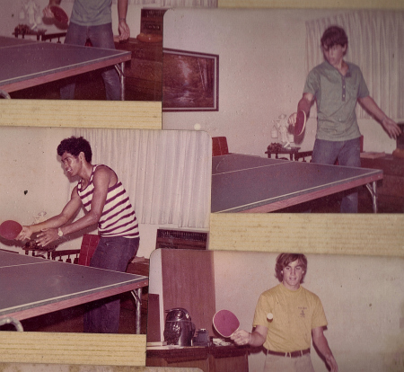 Ping Pong games in 1973