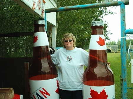 Me at a Canada Day Celebration