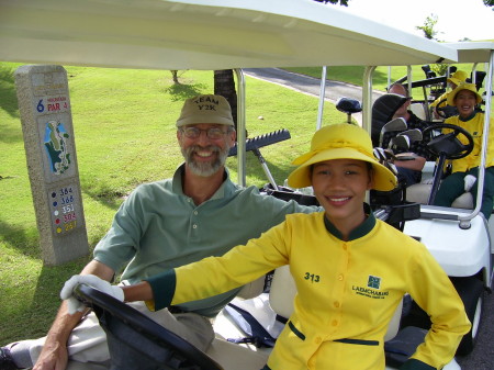 My caddie & I, Laem Chabang Golf Club