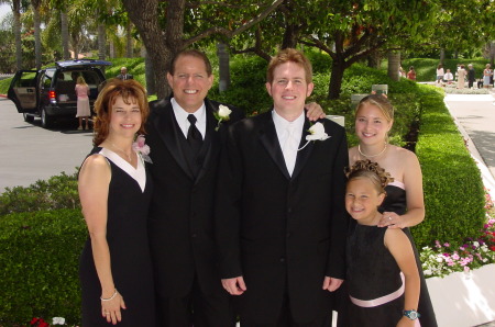Our Family at son Andrew's Wedding 5/22/04