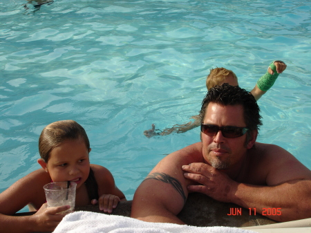 Me and my daughter Danielle, Hunington Beach, 2005