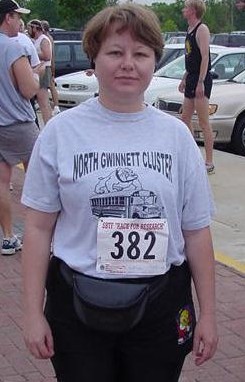 Me before my race