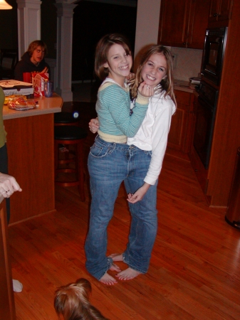 Amanda & Mackenzie in Derrick's Jeans