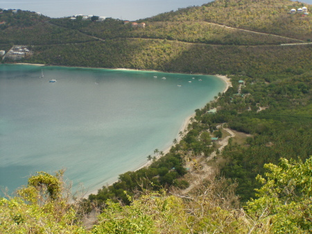 Maggen's Bay in St. Thomas....my future retirement home!