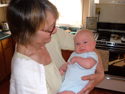 Bennett and Grandma