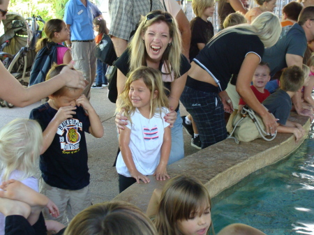 My wife and daughter Cierra at Phx zoo