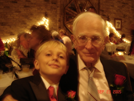 My grandfather and my son, Jesse