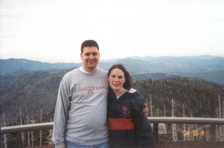 Brian & I at Clingman's Dome Oct 2004