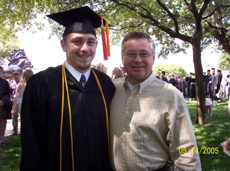 My Oldest at his College Graduation
