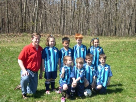 Abigail's soccer team - Spring '07