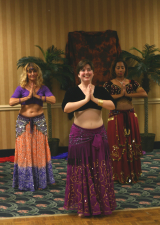 Me Dancing with My Teacher's Bellydance Troupe