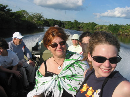 Belize Jungle with my daughter