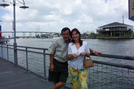 My brother with me in Kemah 2004