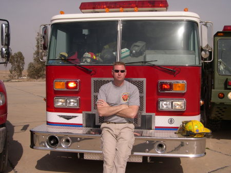 Fire Dept in Iraq