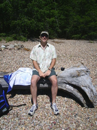 Keith at Kootenay Lake