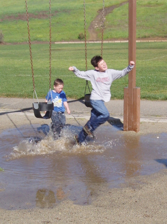 Puddles in the Park