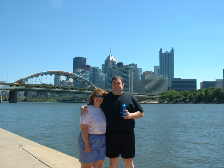 Me and Sean in Pgh  9-05