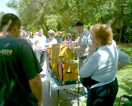 Bob at an Organ Rally