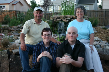 The Ty Foster family, July 2005